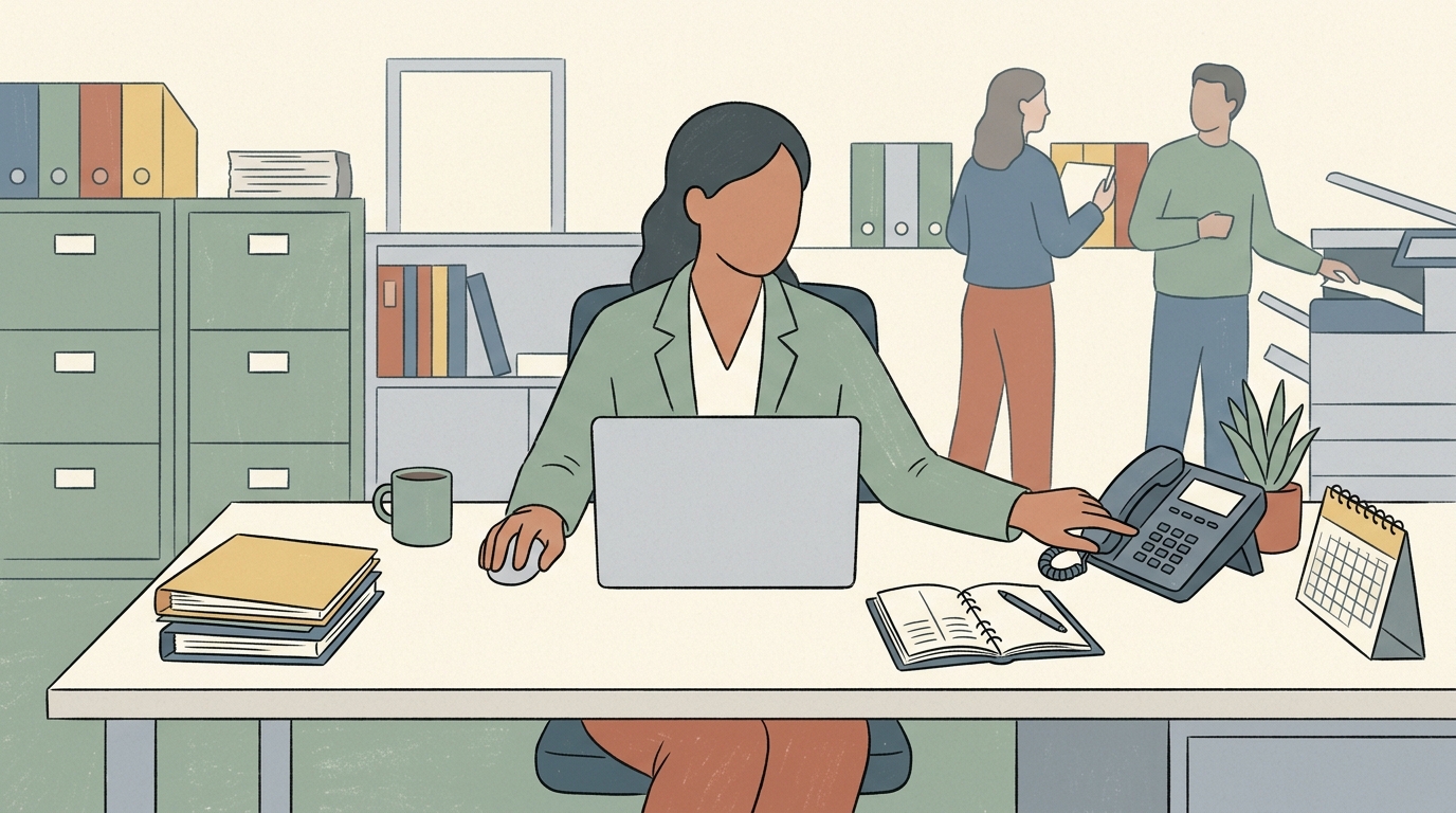 Featured image for "Administrative Assistant Interview Questions and How to Answer Them"
