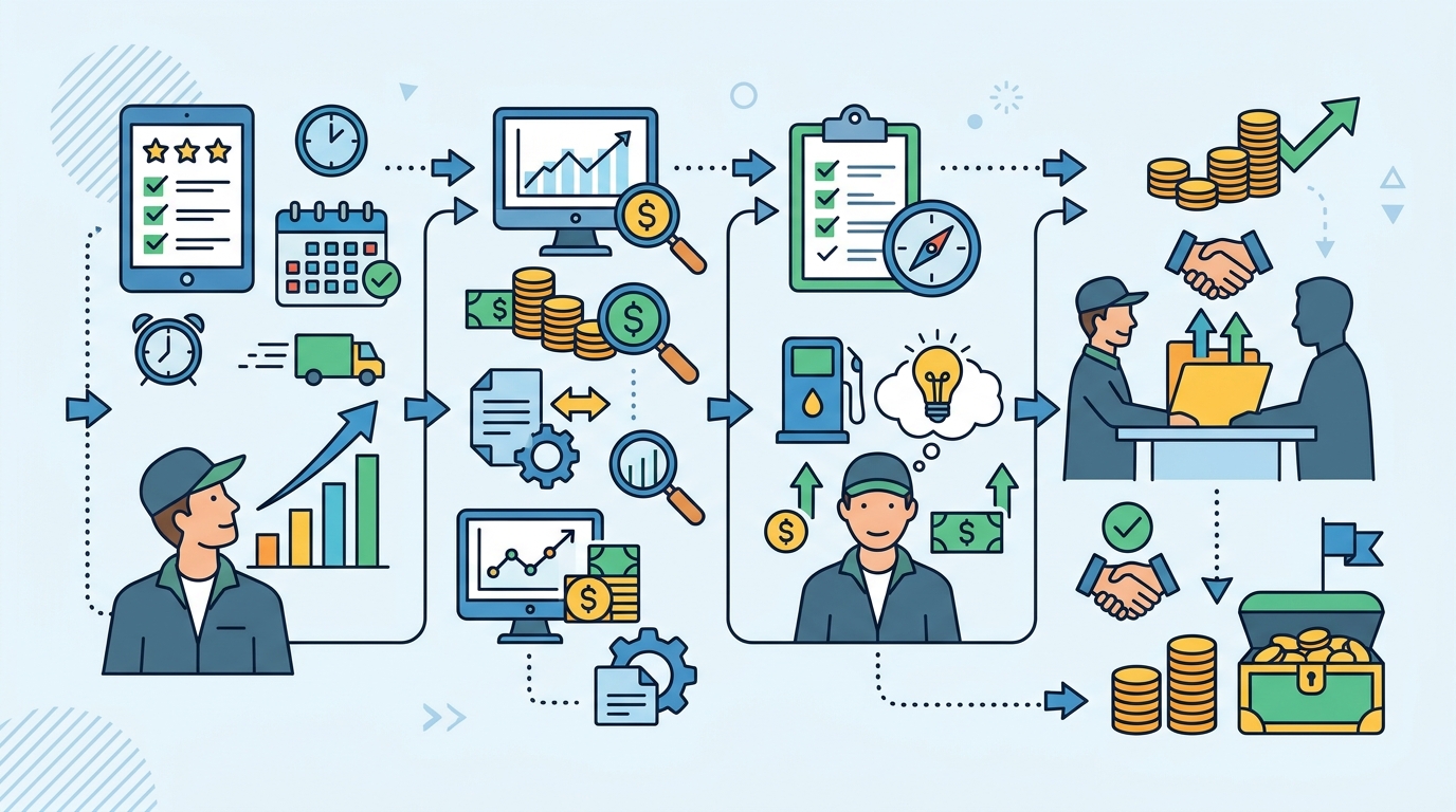 Featured image for "Truck Driver Raise Guide: How to Ask for More Money"