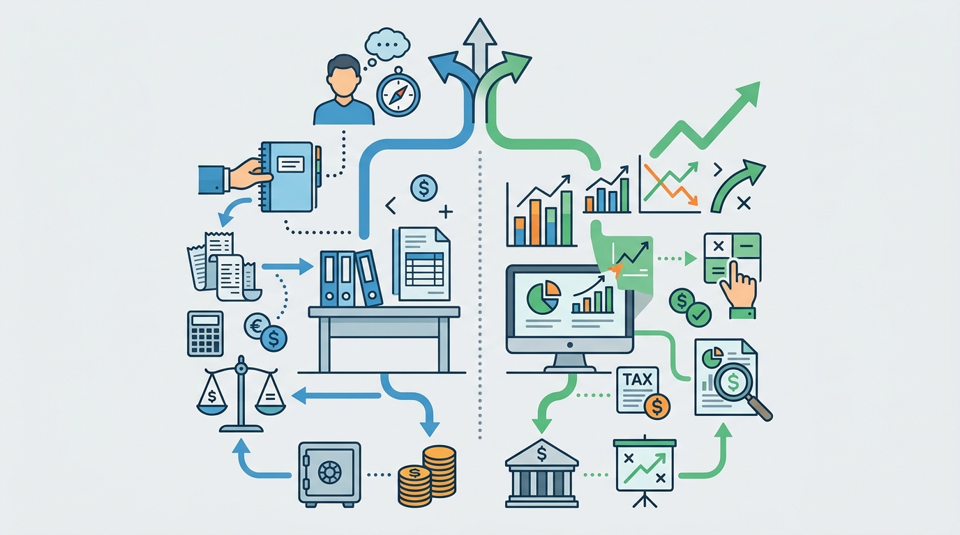 Featured image for "Accountant vs Bookkeeper: Which Career Is Right for You?"